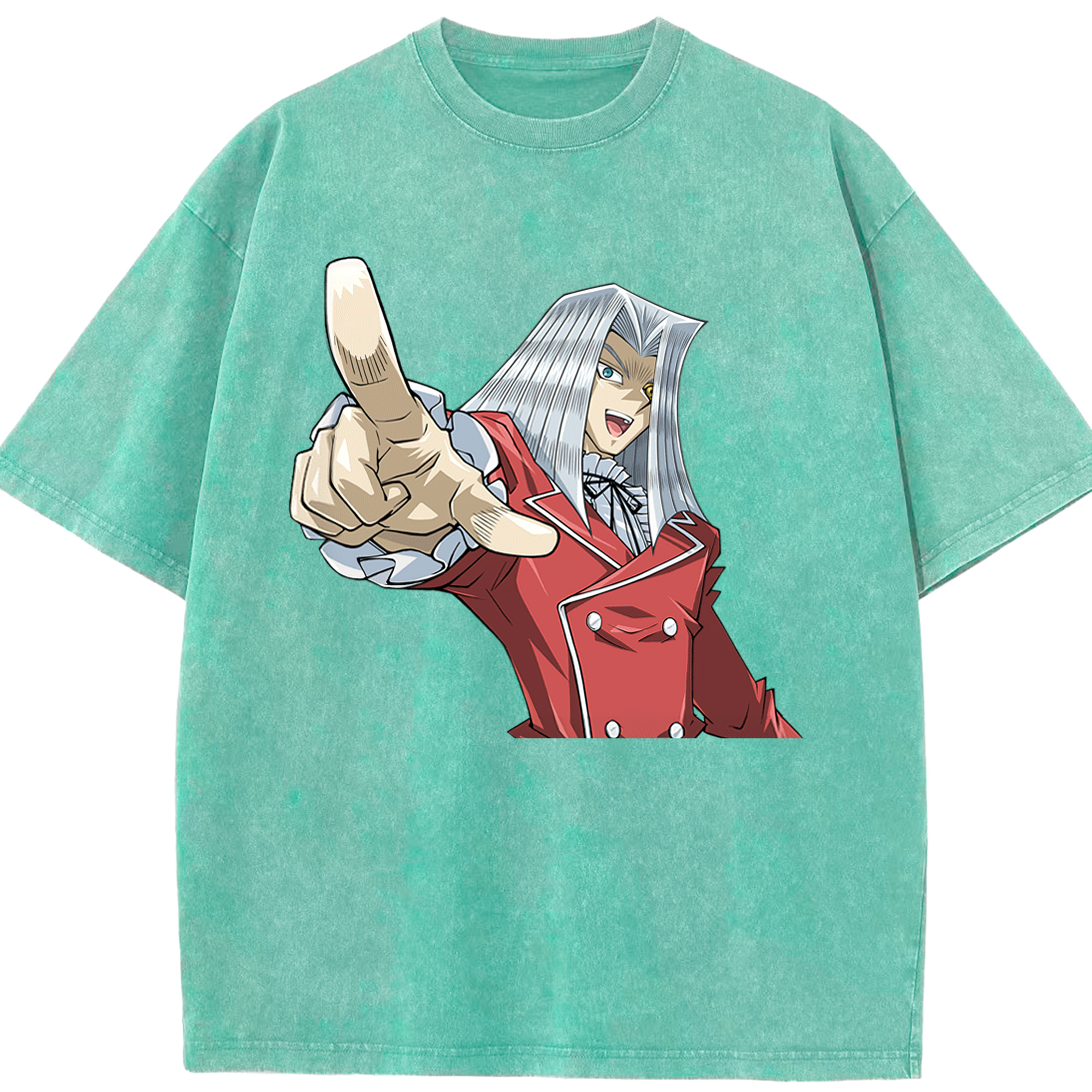 （画像用） 遊☆戯☆王 Yu-Gi-Oh! 綿100% ヴィンテージ風 半袖Tシャツ（フロントプリント）